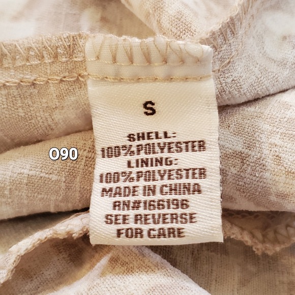 Sugarkiss Boho Gypsy Peasant Dress Empire Waist Handkerchief Hem Resort Fairy S - Picture 5 of 6